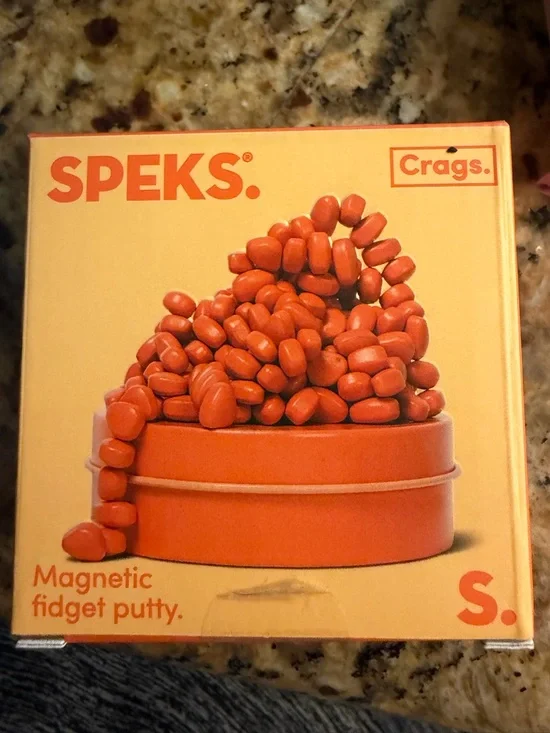 Crags Magnetic Fidget Putty - Orange - Picture 1 of 2